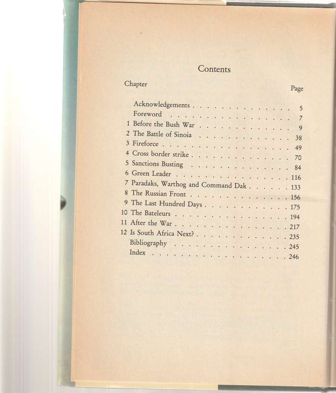 WAR IN THE AIR: RHODESIA AIR FORCE 1935-1980