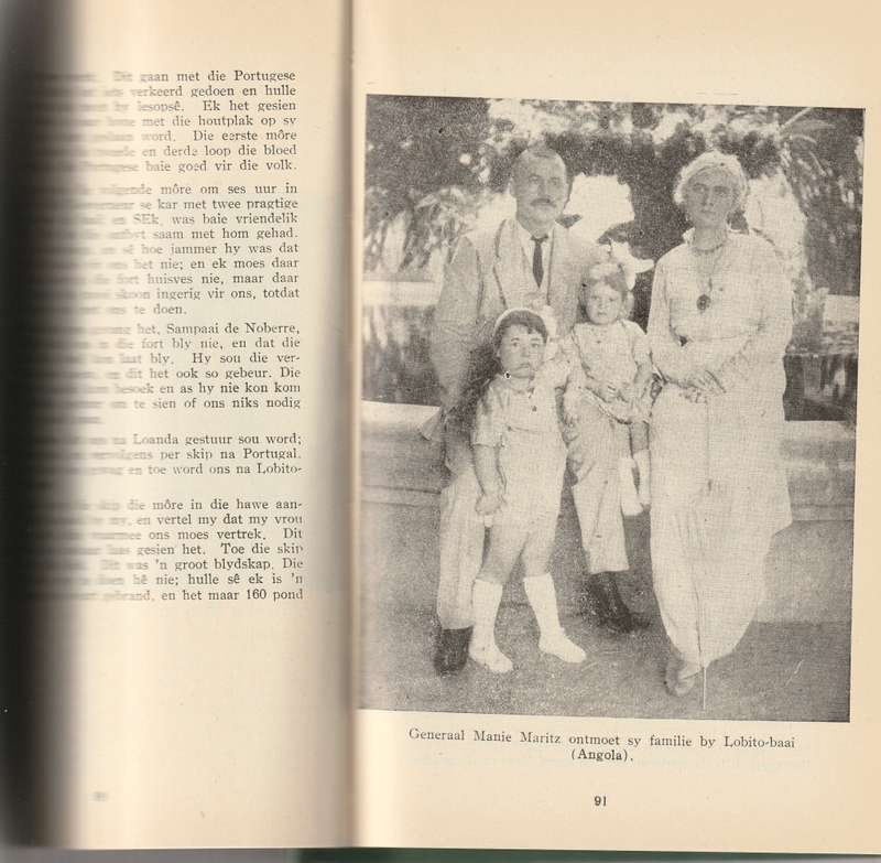 MY LEWE EN STREWE: GENL. MANIE MARITZ 1939