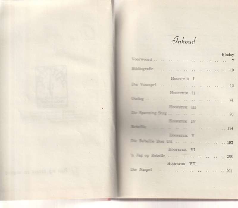 DIE REBELLIE 1914-1915 deur G.D Scholtz