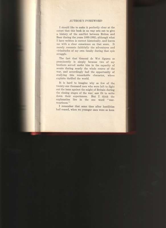 ADVENTURES OF A BOER FAMILY 1 ST ED. 1946