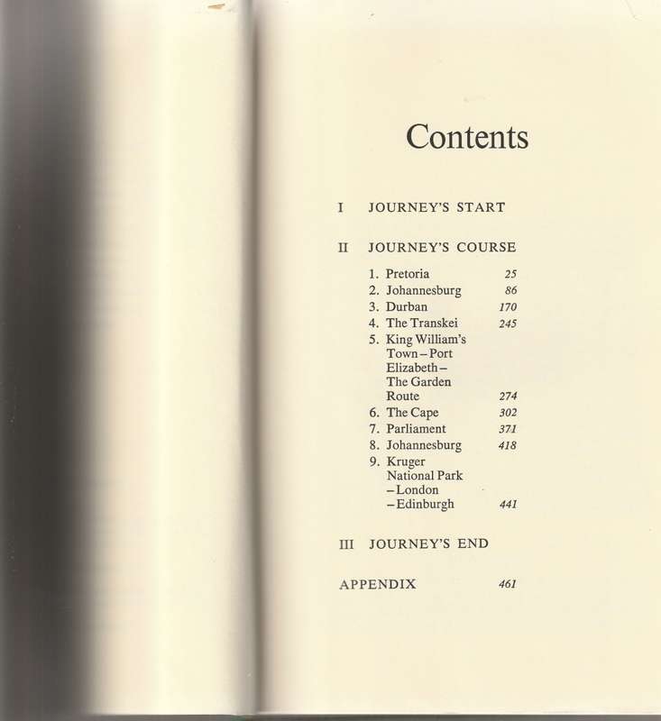 A JOURNEY TO THE HEART OF SOUTH AFRICA: `A VERY STRANGE SOCIETY`