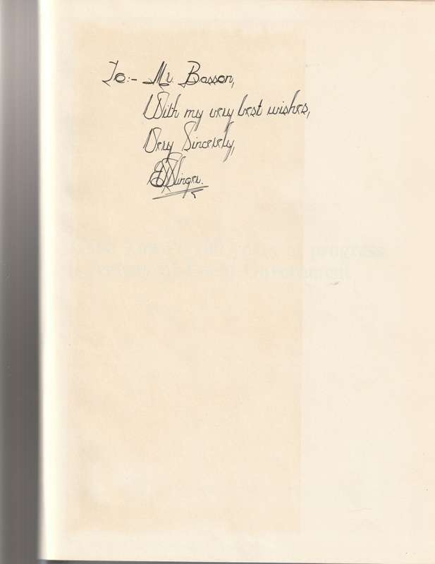 CAPE TOWN`S HUNDRED YEARS OF PROGRESS *SIGNED*