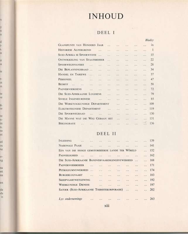 `N EEU VAN VERVOER 1860-1960: DIE PRESTASIES VAN DIE SUID-AFRIKAANSE SPOOR-,PAD-,LUG- EN HAWEDIENSTE