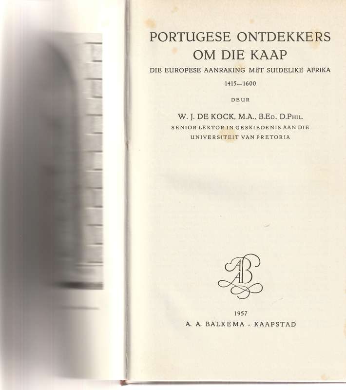 PORTUGESE ONTDEKKERS OM DIE KAAP