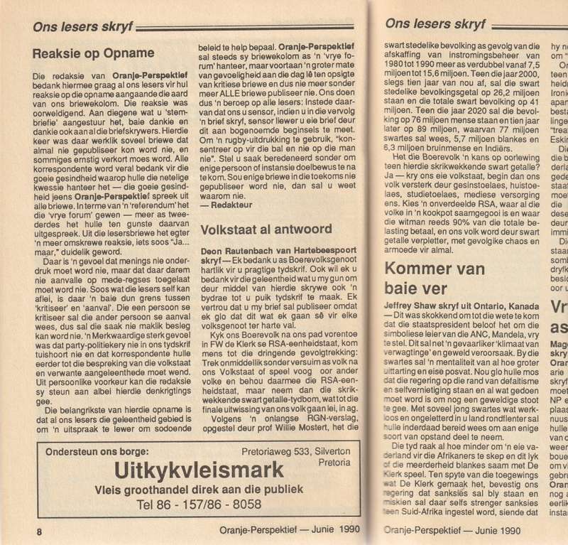 ORANJE-PERSPEKTIEF