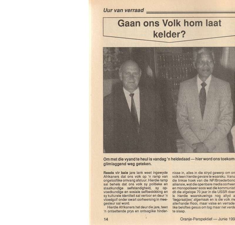ORANJE-PERSPEKTIEF