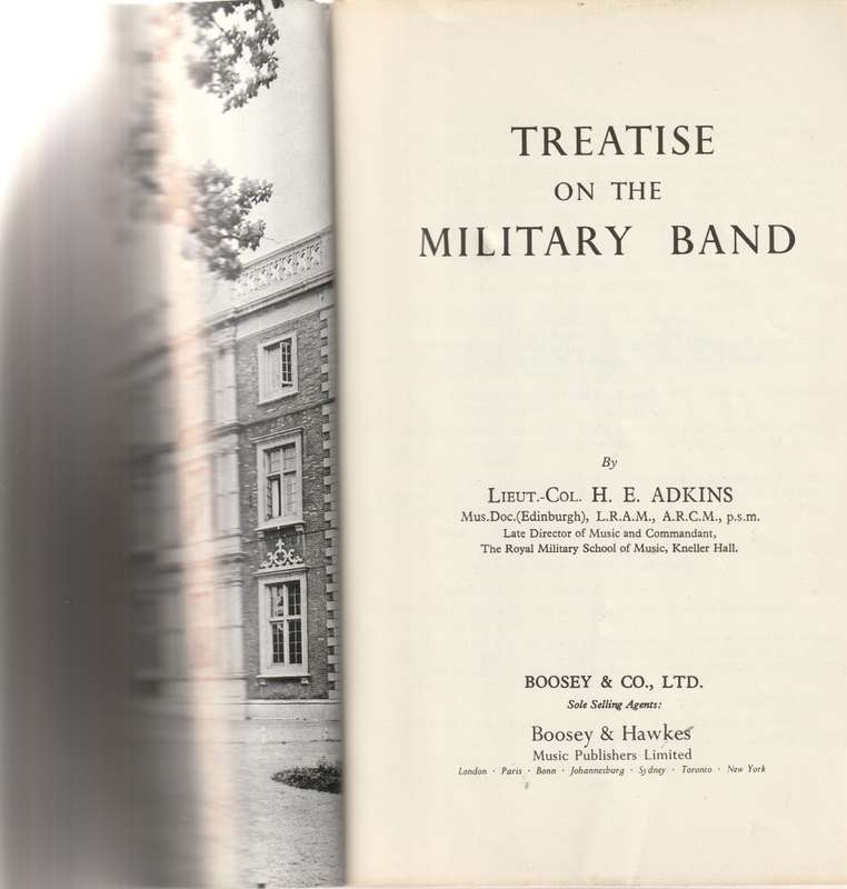 TREATISE ON THE MILITARY BAND