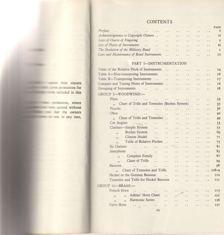 TREATISE ON THE MILITARY BAND