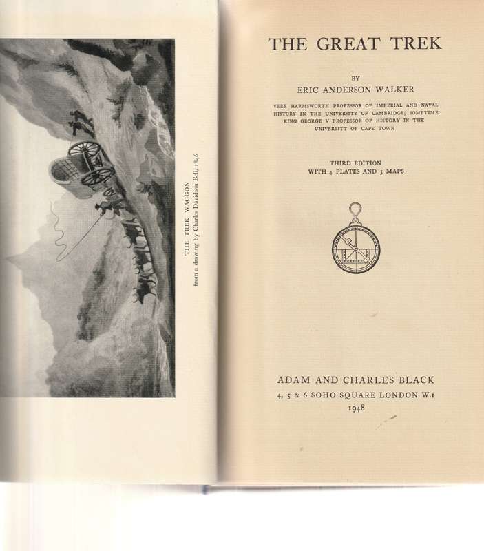THE GREAT TREK: THE PIONEER HISTORIES by ERIC A. WALKER