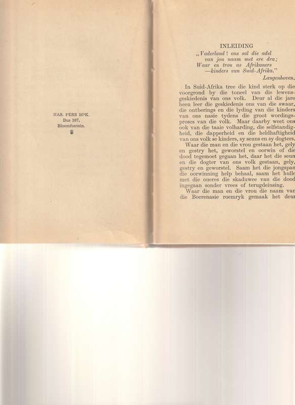 KINDERS VAN SUID-AFRIKA deur C. R. SWART