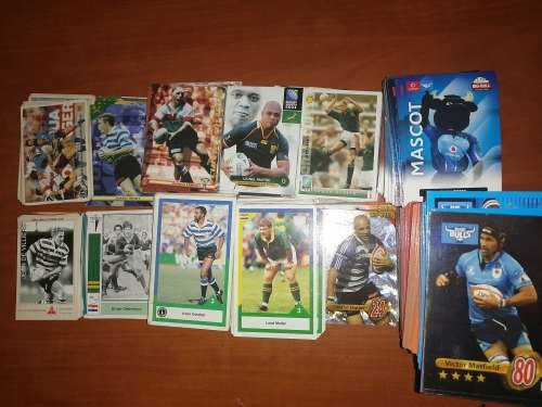 Massive Collection of Rugby Cards