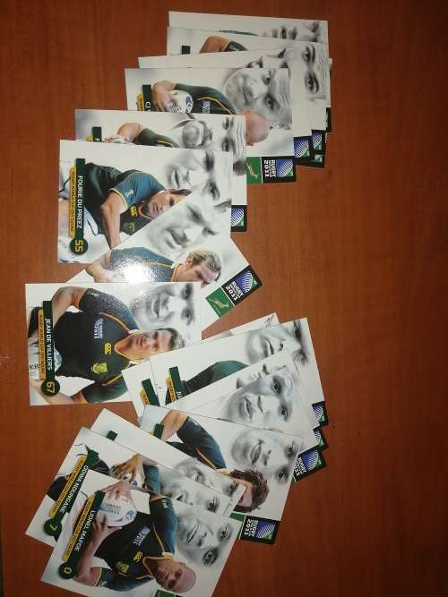 Massive Collection of Rugby Cards