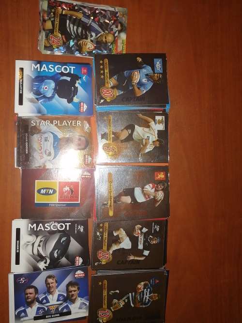 Massive Collection of Rugby Cards