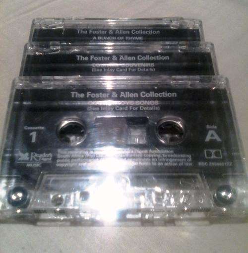 SET FOSTER AND ALLEN TAPE CASETTES