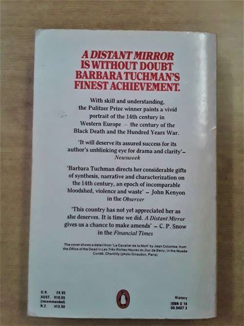 A DISTANT MIRROR - The Calamitous 14th Century - Barbara W. Tuchman