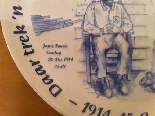 MARITZ REBELLION CENTENARY PLATE