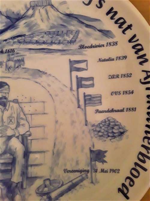 MARITZ REBELLION CENTENARY PLATE