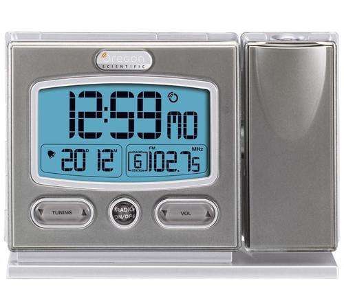 Oregon Projection Clock with FM Radio RRM326P