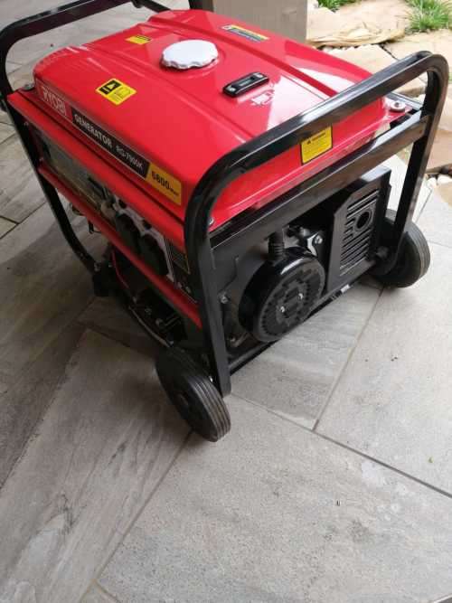 Ryobi Generator - Key Start - 7.5Kva - 4 Stroke
