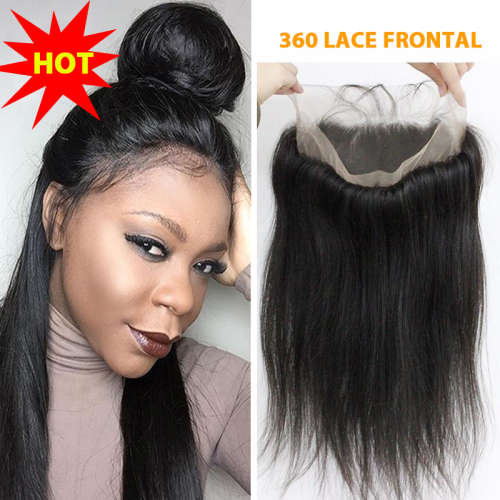 360 lace frontal with 2 bundles clearance