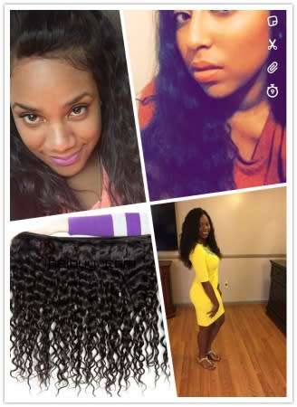 HEIBUY Hair 10A Brazilian / Peruvian  Hair natural wave 300g