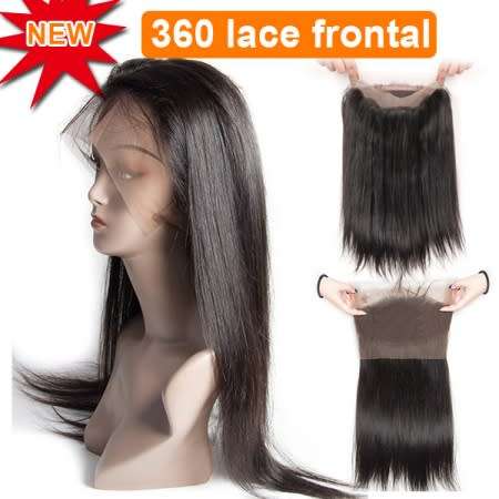 360 Lace Closure/Lace Frontal/ 360 Closure (12"-20" available)