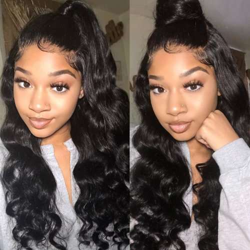 PERUVIAN HAIR WITH 360 LACE CLOSURE