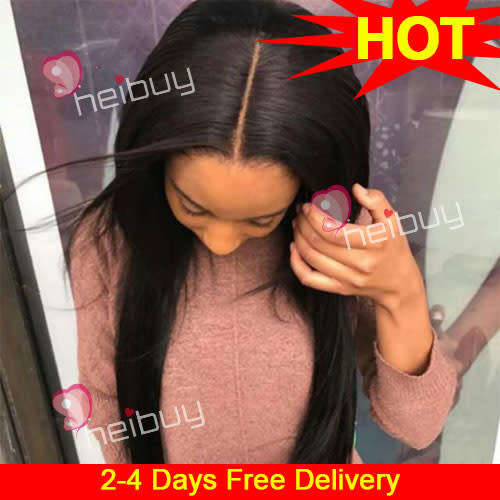 Virgin Brazilian Hair Straight 3 Bundles/300g with Closure HEIBUY Hair