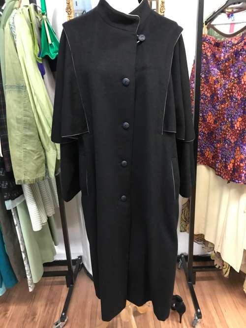 16 - 18 / 40- 42 Loden IMPORTED GERMANY coat plus cape unique