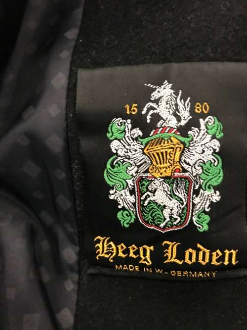 16 - 18 / 40- 42 Loden IMPORTED GERMANY coat plus cape unique