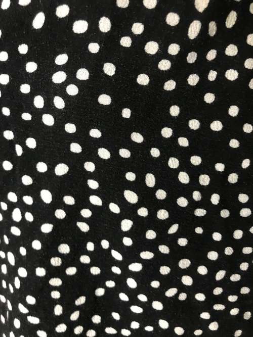 H&M polka dot silky top for ladies