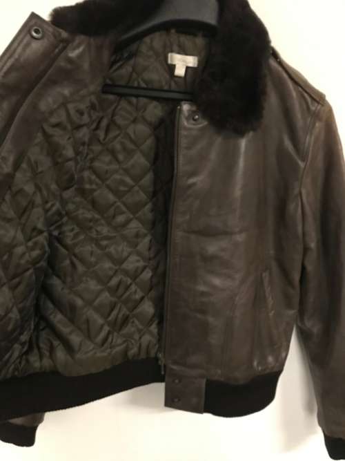 Buffalo VINTAGE leather jacket suits size 12 or 14 / 36 - 38