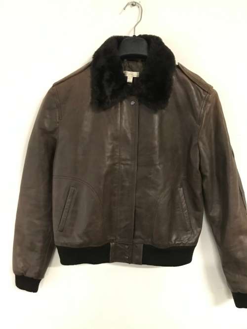 Buffalo VINTAGE leather jacket suits size 12 or 14 / 36 - 38
