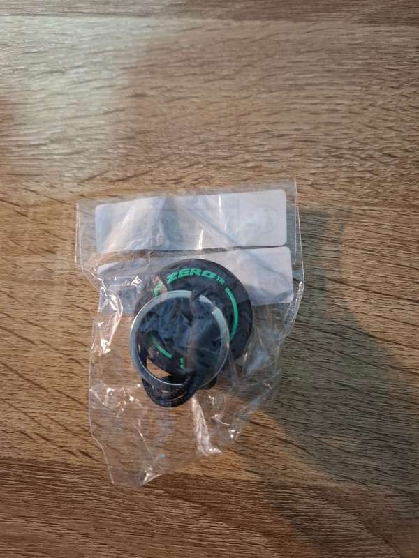 F1 Tyre Keyring (RED, GREEN and WHITE)