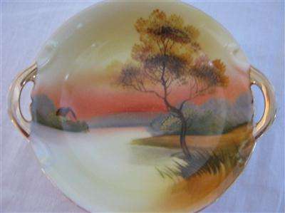 NORITAKI NUT DISH..13.50cm ACROSS..MADE IN JAPAN...