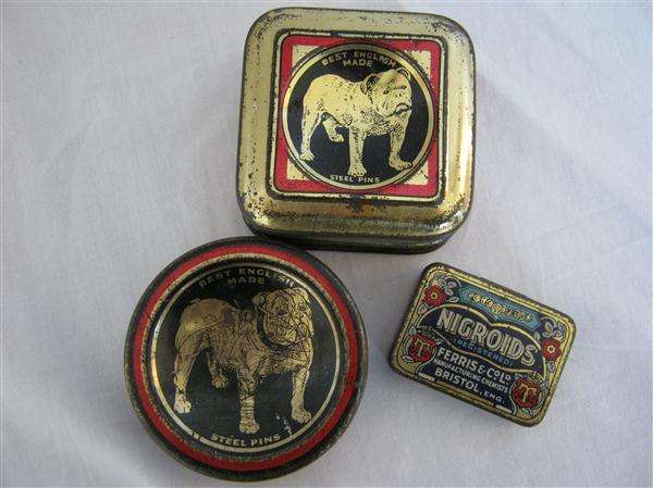 COLLECTION OF 3 SMALL TINS