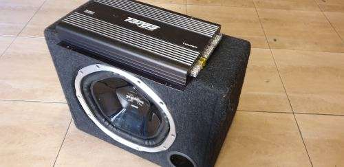 Targa TA-3000.4 4-Channel Amplifier plus free Sony 1000W Sub