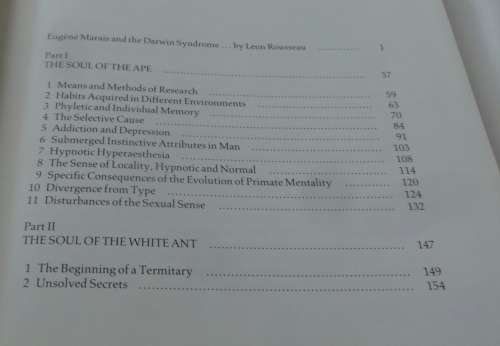 The Soul of the Ape / The soul of the White Ant (Eugene Marais)