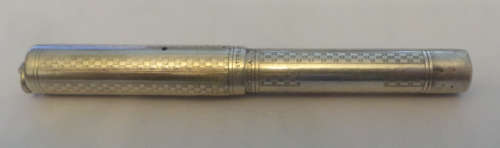 Short Hanging Sterling Silver Waterman Fountain Pen
