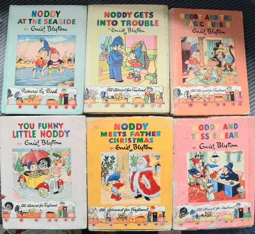 14 Noddy Books (from 1 to 14)