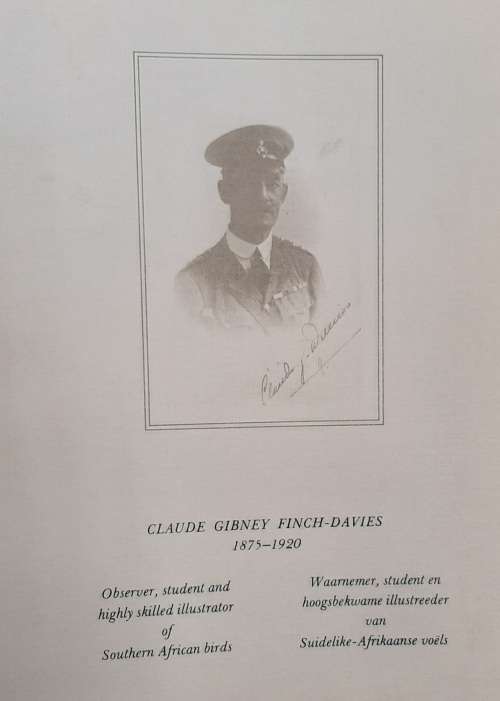 Black Korhaan Lithograph - Claude Gidney Finch-Davies 1875 - 1920
