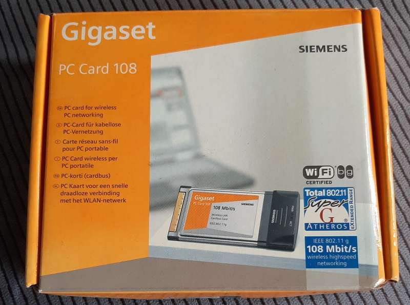 Siemens GIGASET PC Card 108