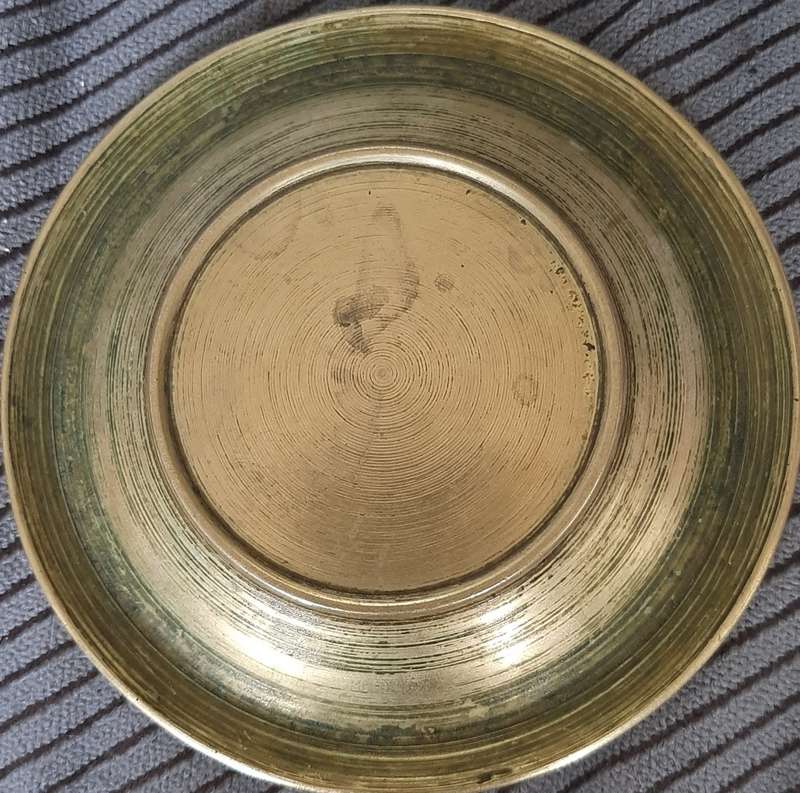 Brass Round Ashtray