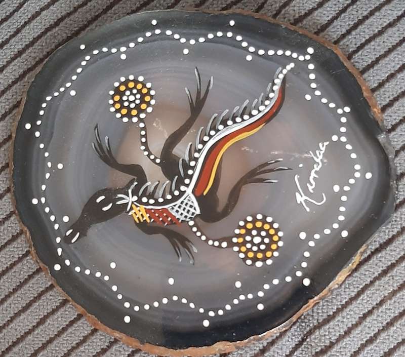 Agate Handcrafted Kirraloa coaster
