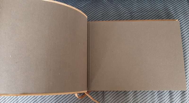 Leather bound Old Style Photo Album (new)