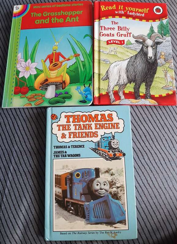 3 Children classic books - Thomas the Tank Engine & Friends