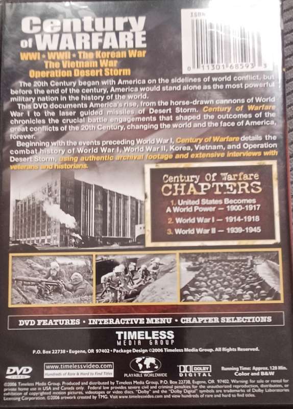 Century of Warfare DVD