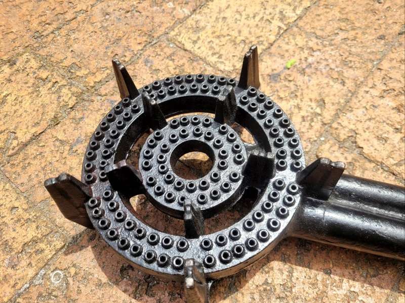 double ring single gas burner