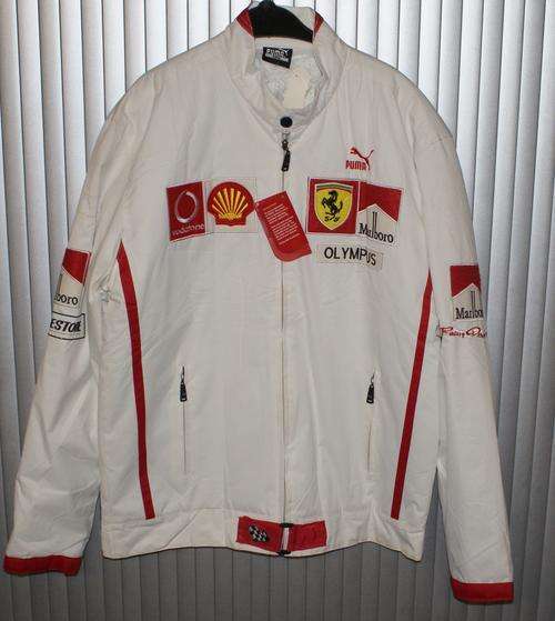 White Ferrari Jacket