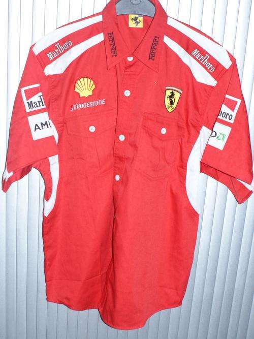 Red Ferrari Pit shirt